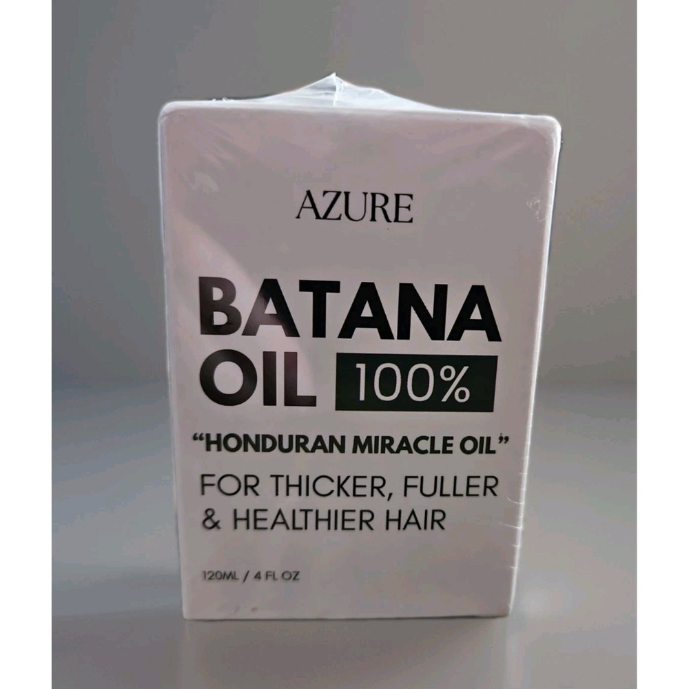 Azure 100% Pure BATANA OIL Honduran Miracle Oil 4oz, Exp 3/29